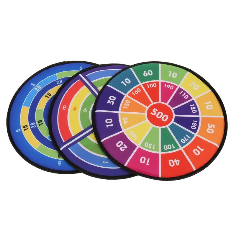 New  Sports Toys Fabric Dart Board Set Kid Ball Target Game For Children Security Toy Sticky Ball Darts 