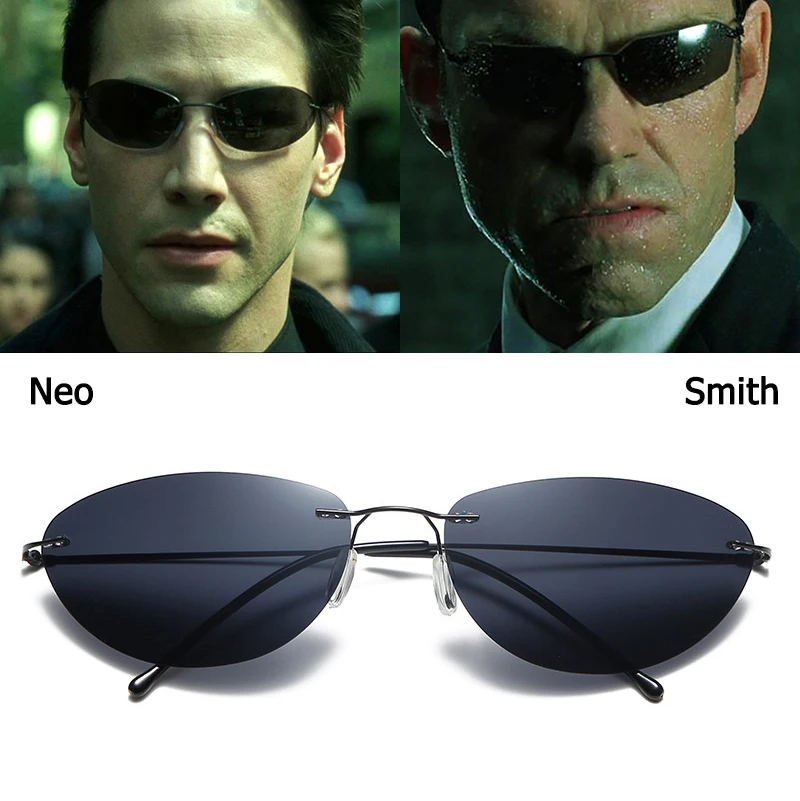 JackJad The Matrix Cool Neo Smith Style occhiali da sole polarizzati uomo  lega di titanio Driving Brand Design occhiali da sole Oculos De Sol|Men's  Sunglasses| - AliExpress