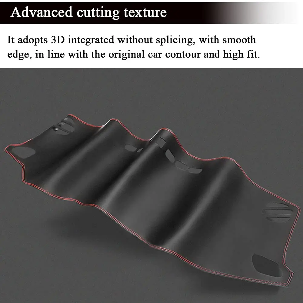 Leather Dashmat Dashboard Cover Accessories Pad Dash Mat Sun Shade Carpet  For Mazda CX-5 CX5 CX EK KF 2012-2022 2015 2016 2021