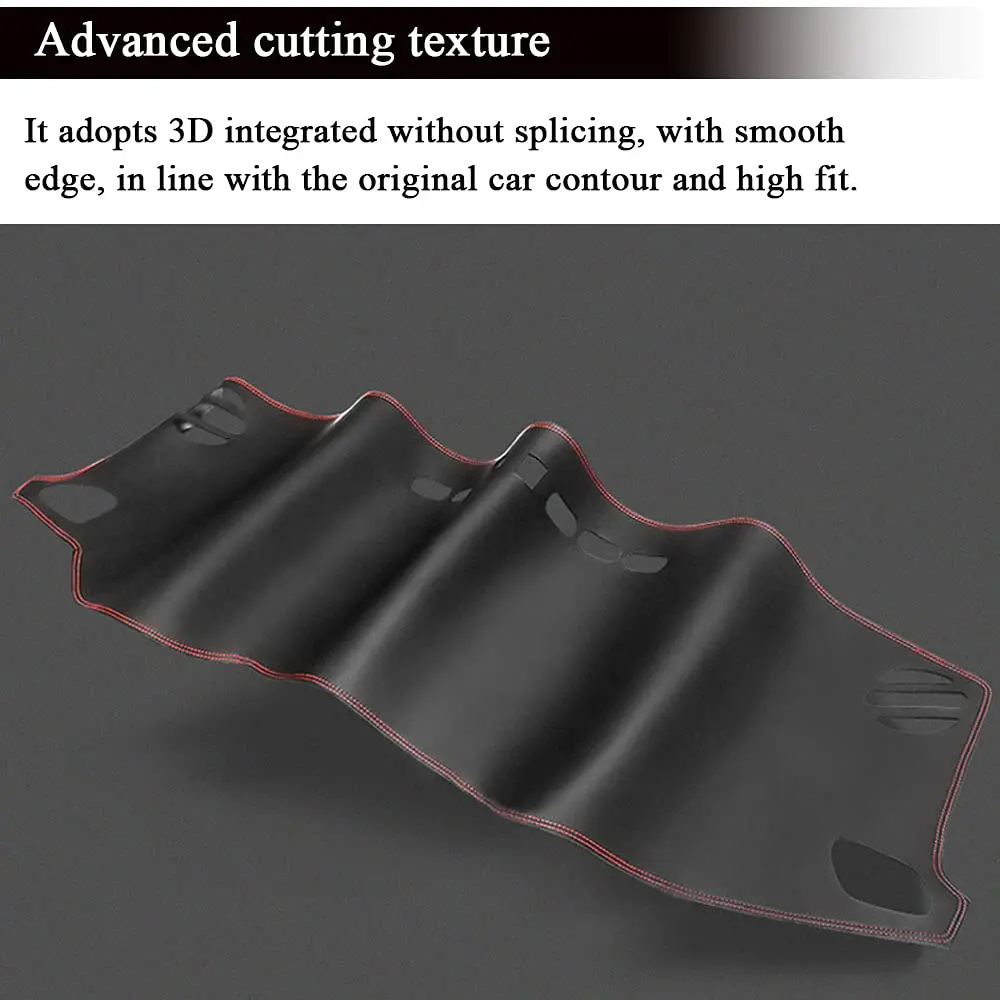 Autonemaker for Mazda 3 Axela BM BN 2014-2018 Accessories LHD Interior Anti  Slip Dashboard Carpet Dashboard Cover Sun Cover Pad Dash Mat Cover 1PCS