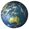 High difficulty 1000 piece space puzzle earth moon universe rainbow planet adult puzzle plane puzzle 2