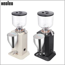XEOLEO 1.5L эспрессо Кофе шлифовальный станок Электрический Кофе шлифовальная машина Кофе фрезерный станок Автоматическая фиксированная количество Особенности 220/110V