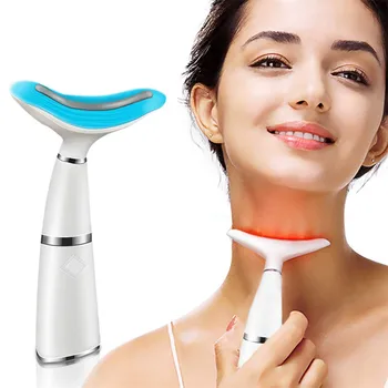 

Neck Care Remove Double Chin Anti Wrinkles Face Massager High Frequency Micro-vibration Facial Care Usb Rechargeable 3 Modes