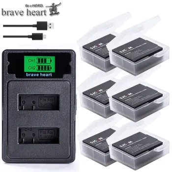 

new original SJCAM sj4000 battery +sj 4000 sj 5000 sj 6000 Dual USB charger for sj4000 sj5000 sj6000 sj7000 SJ8000 SJ M10 camera