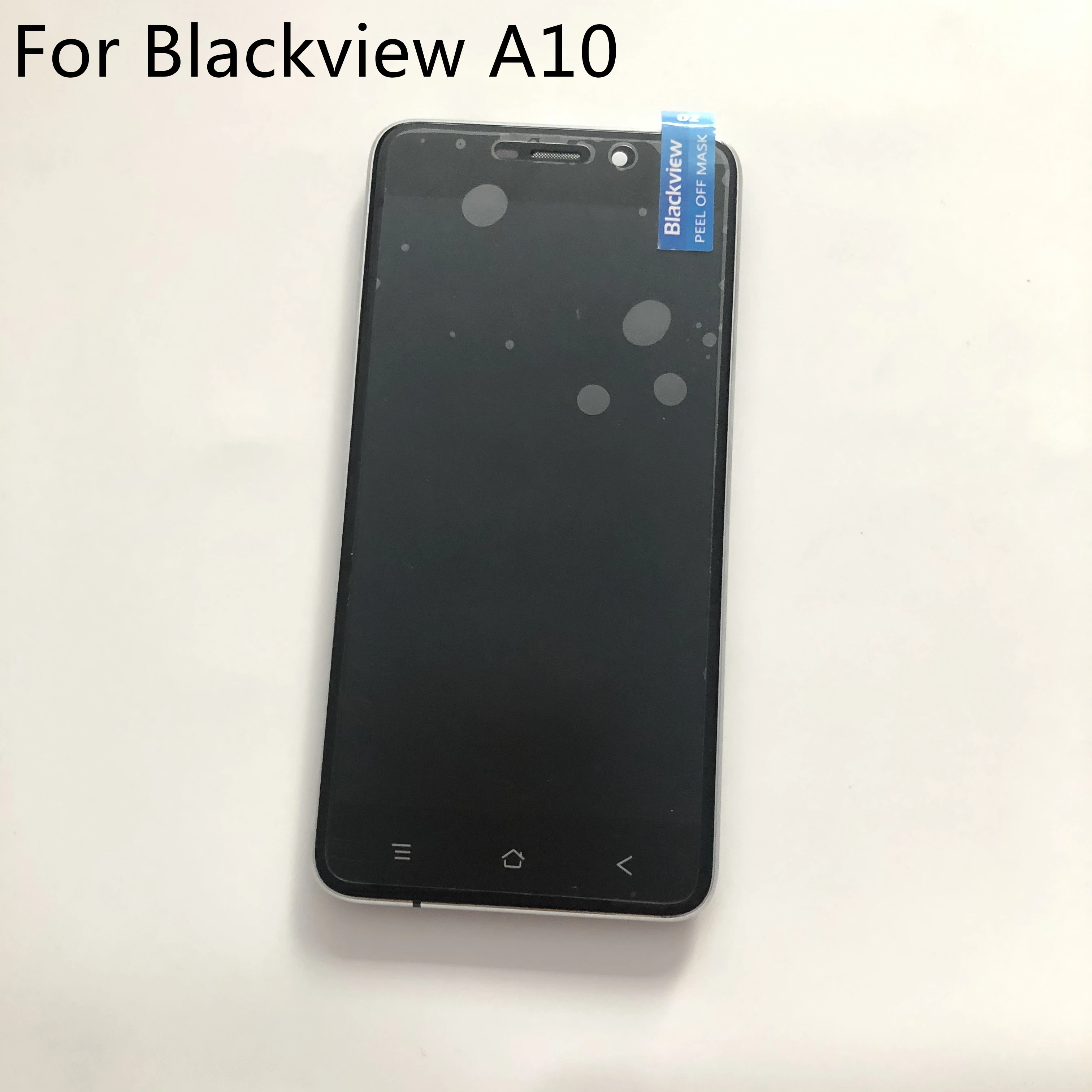 Blackview A10 Original Used LCD Display Screen + Touch Frame For MT6580A 5.0'' 1280x720 Smartphone | Мобильные телефоны и