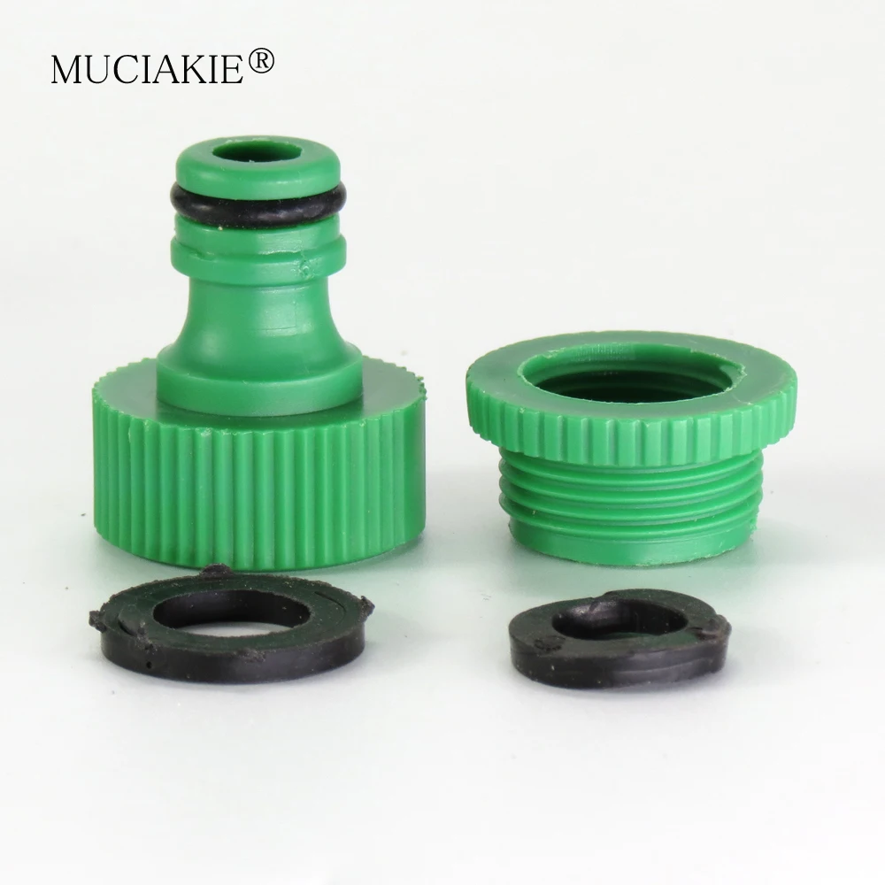 6 шт. зеленый водопроводный соединитель MUCIAKIE 1/2 дюйма 3/4 с внутренней