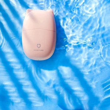 

Handheld Mini Humidifier Usb Rechargeable Facial Sprayer Beauty Hydrating Water Mist Maker Portable Diffuser Water Replenish