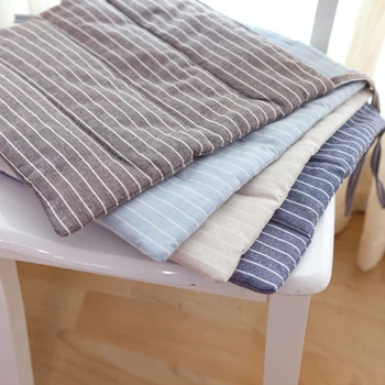 

Cushion simple square cotton linen thin office seat cushion dining chair cushion floor mat