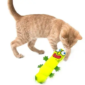 

Interactive Fancy Pets Teeth Grinding Catnip Toys Claws Thumb Bite Cat mint hot