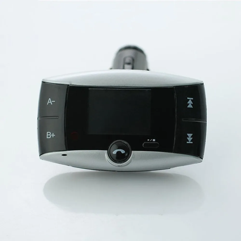 Bluetooth fm-передатчик Автомобильный MP3-плеер Автомобильный Bluetooth громкая связь FM аудио передатчик Bluetooth модулятор TF слот для карт