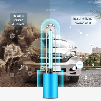 

Portable Ultraviolet UV Disinfection Lamp Sterilizer Mites Light USB Powered UVC Sterilizer Light for Home Car Office Bedroom