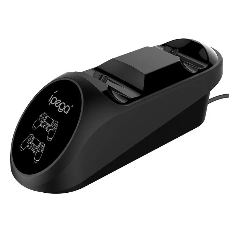 Док станция iPeaga PG 9180 с двумя USB портами для быстрой зарядки PS4/PS4 Slim/PS4|Зарядные