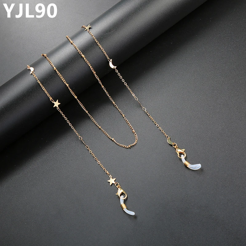 Sunglasses Chains For Women Gold Silver Color Various Shapes Basic Metal Fashion Accessories Wholesale 44 H669465d98a4f493995cda02245c4a68fJ