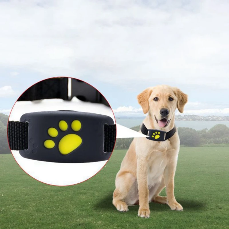 Dogs Collar With GPS Trackers Adjustable Straps Pet Base Collar Locator Smart Anti-fall Wireless Dog Monitor Finder