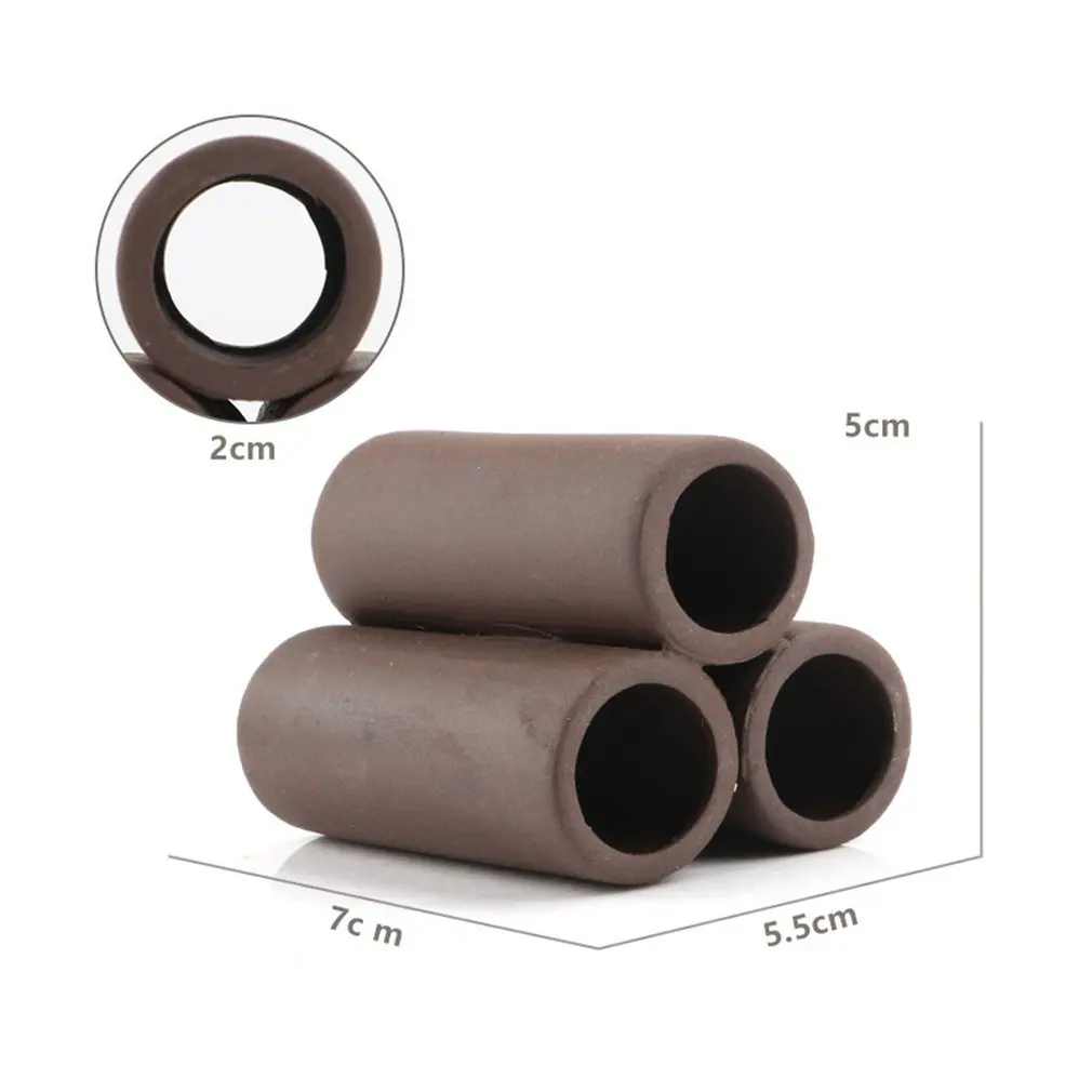 Aquarium Fish Tank Shrimp Scorpion Clay House Shelters Hiding And Breeding Cave Man Mask Hemisphere Cylinder 5