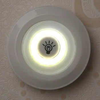

Hot One For Three Wireless Remote Control Lights Cob Bright Wardrobe Light White Light Touch One With Three Lights
