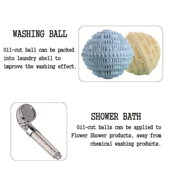 

Universal For Shower Useful Energy Balls Ceramic Filter Water Purifying Mineral Balls Replacing