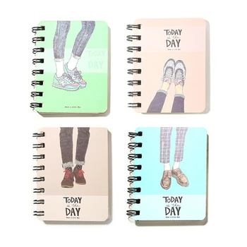 

Shoe Mini Daily Office Supplies Planner Spiral Notebook Diary Notepad Memo Pad