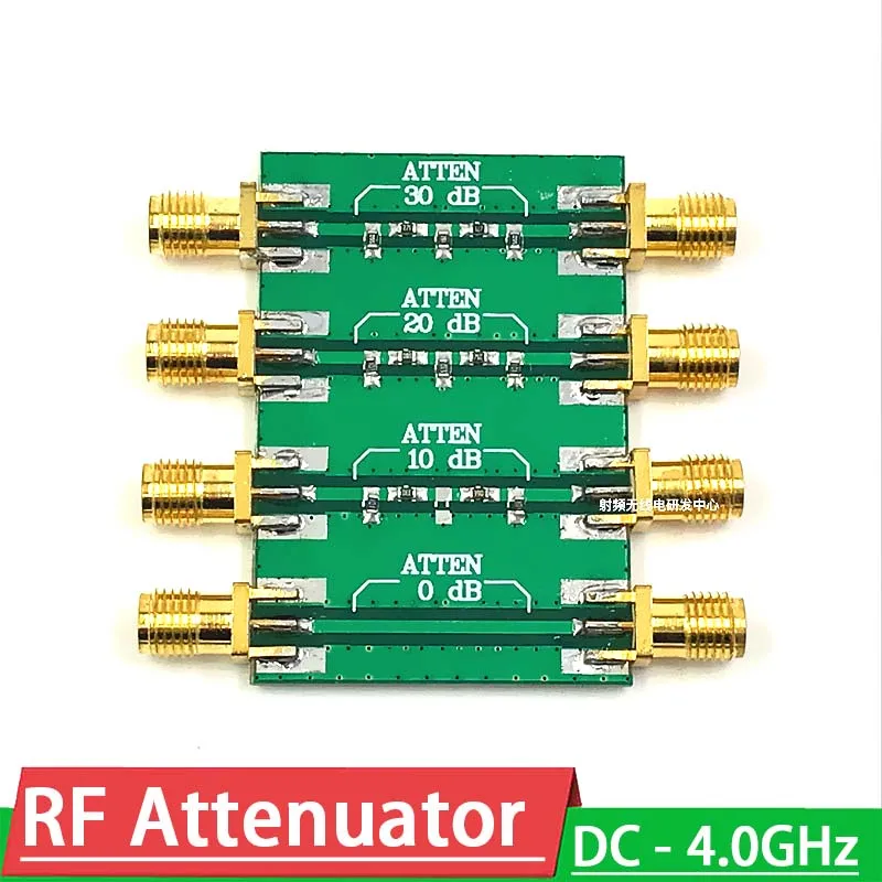 DC4.0GHz RF attenuator 0DB 10DB 20DB 30DB NWT Series Frequency Sweep