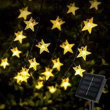 

Star Solar String Lights 7m 50LED 8 Modes Waterproof Fairy Light For Christmas Wedding Party Patio Garden Lawn Yard Home Decor