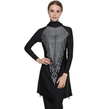 Мусульманская одежда для плавания, исламские женские купальные костюмы, высокое качество, хиджаб, купальный костюм, бикини размера плюс, скромная одежда для плавания