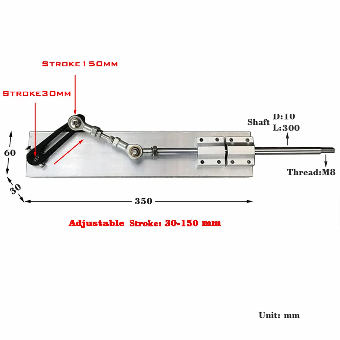 Details about   Linear Actuator Reciprocating Motion High Torque 20Kg Stroke 150mm Display Power 