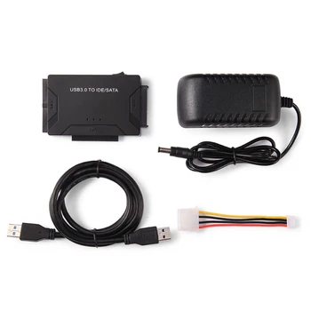 

Hard Disk SATA to USB3.0 Data Transfer Converter Adapter for 2.5/3.5 Inch HDD