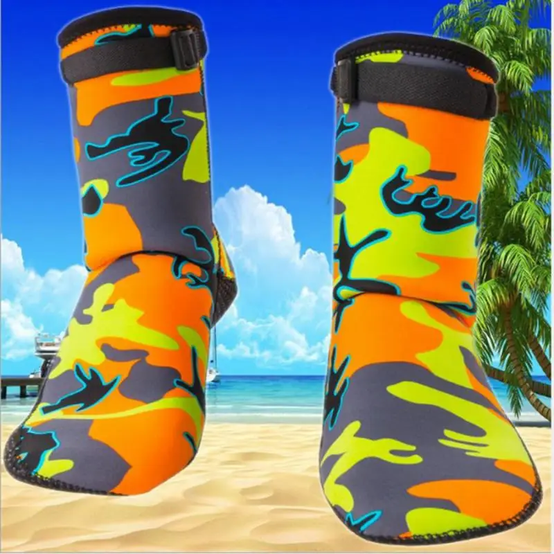 Fin Sock Anti-Slip 3mm Neoprene Aqua Water Shoes Beach Sea Surf Snorkel Surf Wetsuit Diving Socks Boots