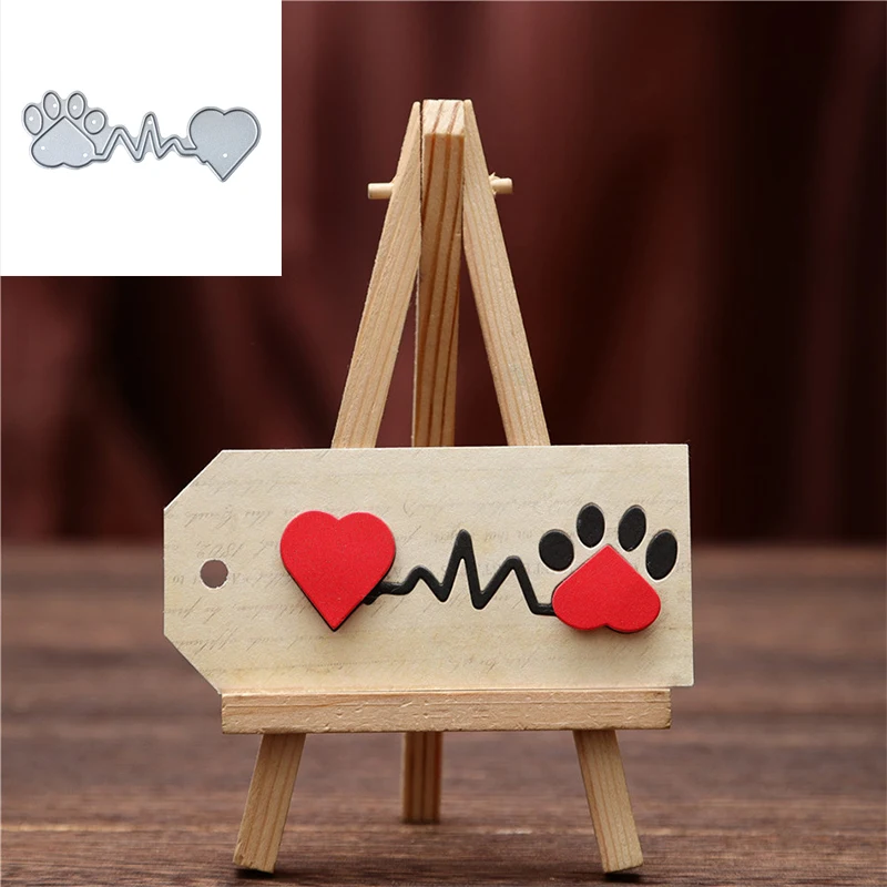 

DiyArts Heart Frame Metal Cutting Dies Lovely Stencils For DIY Scrapbooking Decorative Embossing Handcraft Die Cutting Template