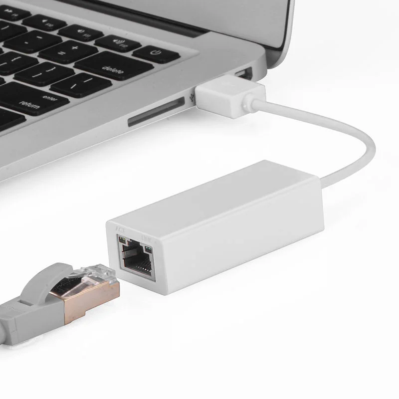 

USB 2.0 to RJ45 Ethernet Adapter Lan Networks 10/100 Mbps for Macbook Win7 JHP-Best