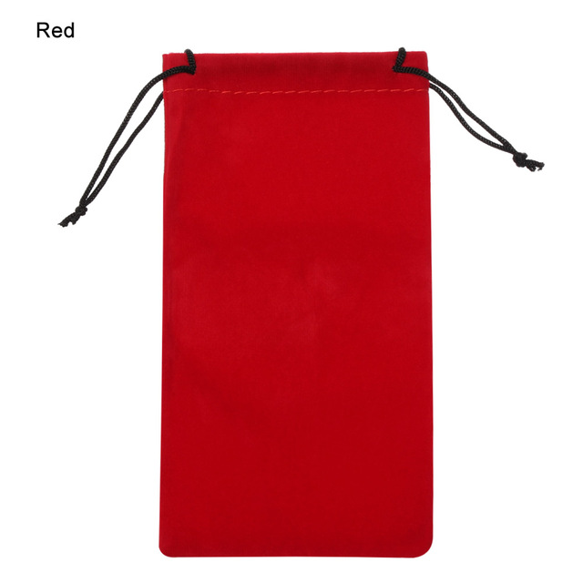 Soft Cloth Waterproof Sunglasses Bag Microfiber Dust Storage Pouch Glasses Carry Bag Portable Eyewear Case Container