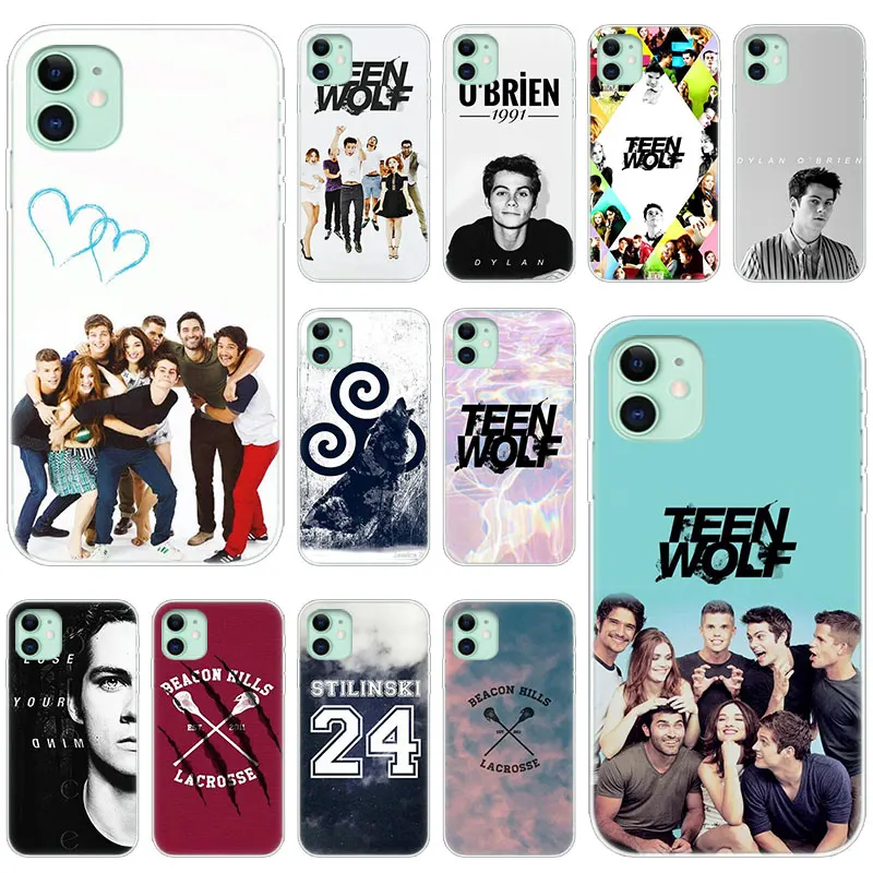 Merchandise Max Inspired by Dylan OBrien Teen Wolf Phone Case Compatible With Iphone 7 XR 6s Plus 6 X 8 9 11 Cases Pro XS Max Clear Iphones Cases TPU Shirts 32968143408 Teens
