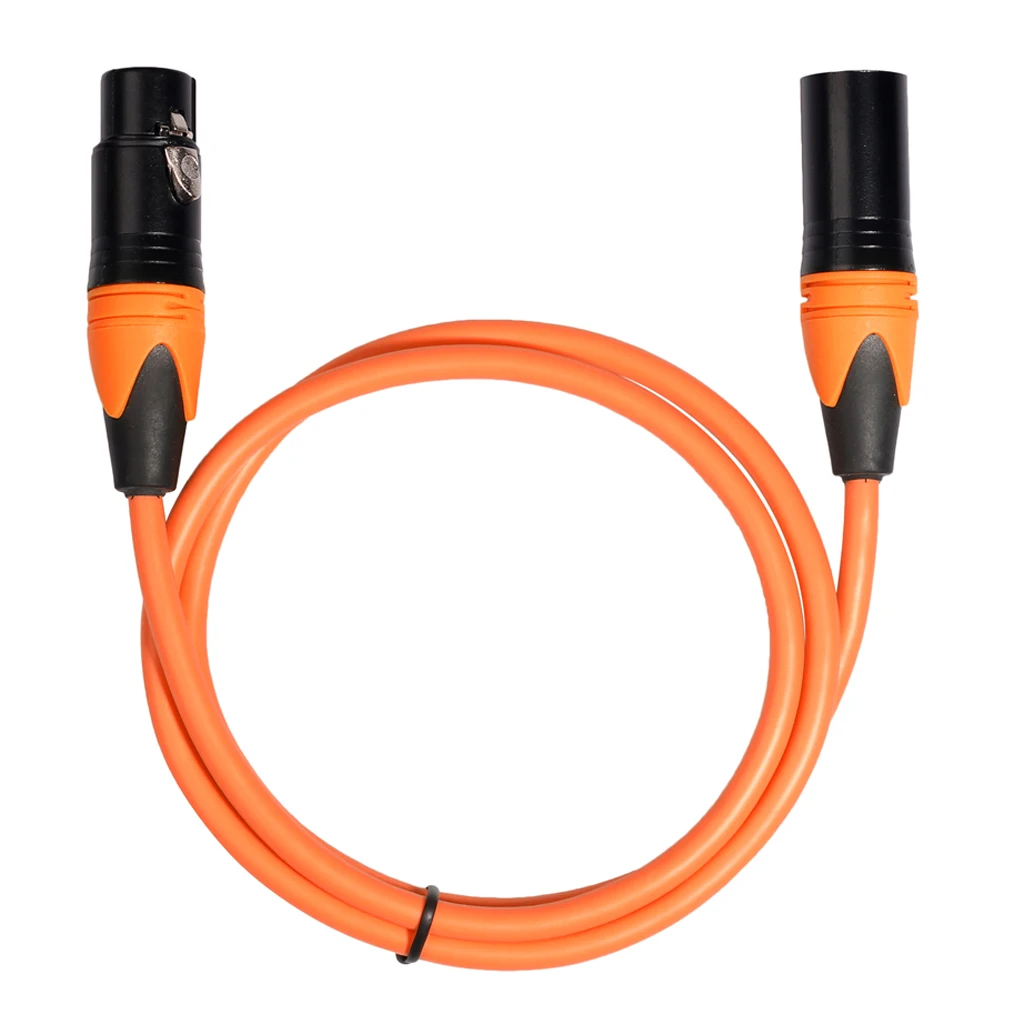 5.9ft Микрофон Mic Lead 3 Pin штекер-гнездовые разъемы XLR патч аудио кабели