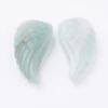 10pcs Natural Stone Quartzs Crystal Amethysts Angel Wing Pendants For Women Men Necklace Jewelry Making 24.5x12x5mm 3