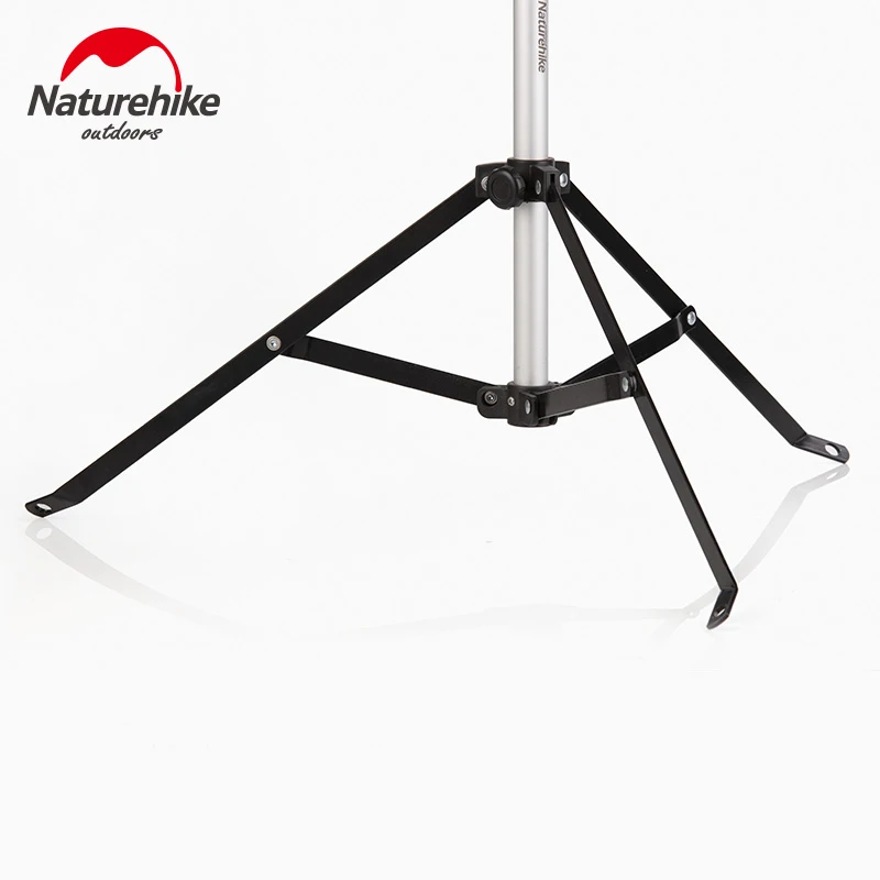  Naturehike Aluminum Alloy Lamp Holder Portable Adjustable Light Stand Hiking Camping Travel Accesso