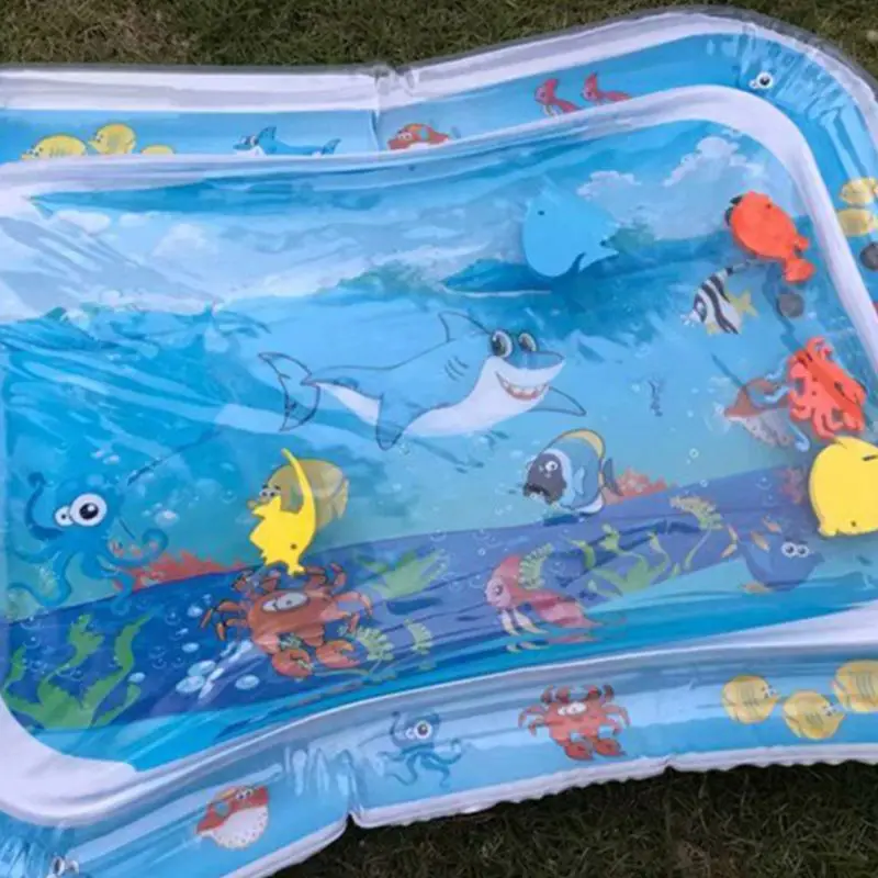 Стимуляция роста детские игрушки надувной водный игровой коврик животик время ПВХ Защита окружающей среды лето для детей водные игрушки