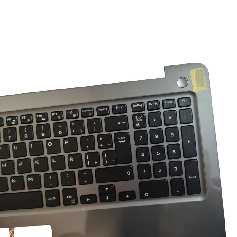 Teclado do Portátil para Dell 5567 com Palmrest Nova Inspiron Capa Superior Teclado Retroiluminado la 15 5565 - Imagem 3