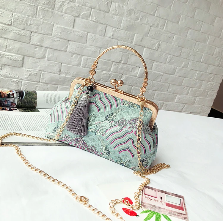 classic chic lady women's handbags purses chain shoulder crossbody bag women  (17)