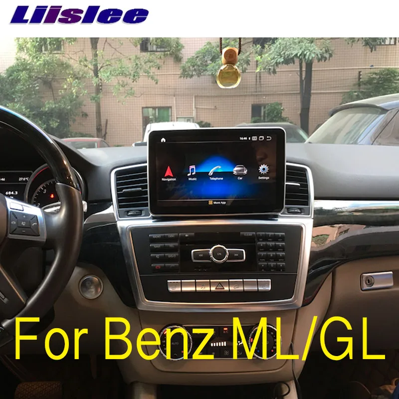 Автомобильный мультимедийный плеер NAVI с CarPlay для Mercedes Benz MB GL ML M X166 W166 2012 ~ 2015 NTG