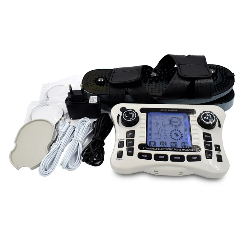 

Digital Body Massager For Back Neck Foot Leg Health Care Tens Machine Tool Acupuncture Electric EMS Tens Therapy Machine Kit