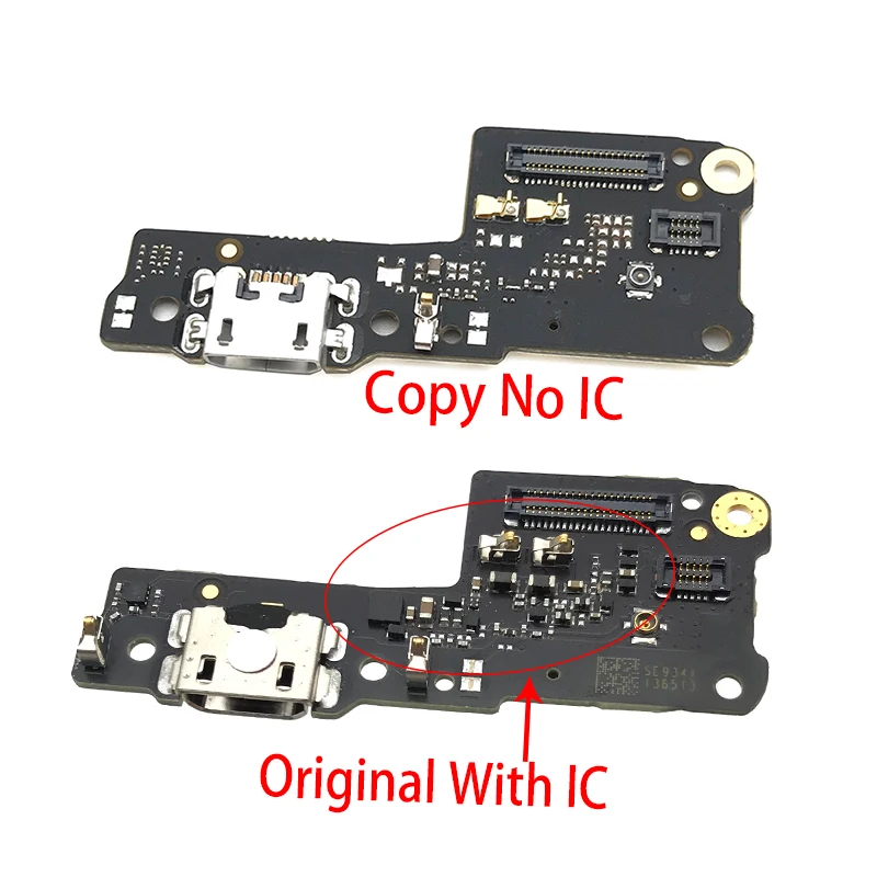 10 шт./лот разъем док-станции Micro USB зарядное устройство зарядный порт микрофон с гибким кабелем доска для Xiaomi Redmi 7A