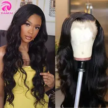 TIANTAI 4x4 Body Wave Wig Lace Closure Human Hair Wigs Brazilian Human Hair Lace Wig Lace Closure Wig for Woman Remy 150 Density