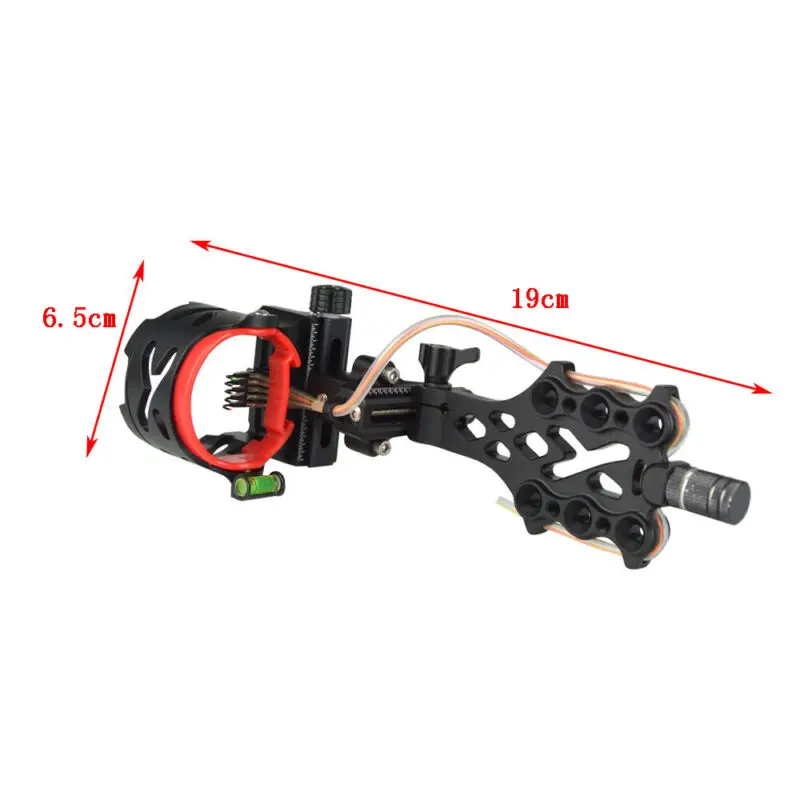

Assembly Compound Bow Sight Archery Straight Aluminum Alloy Adjustable