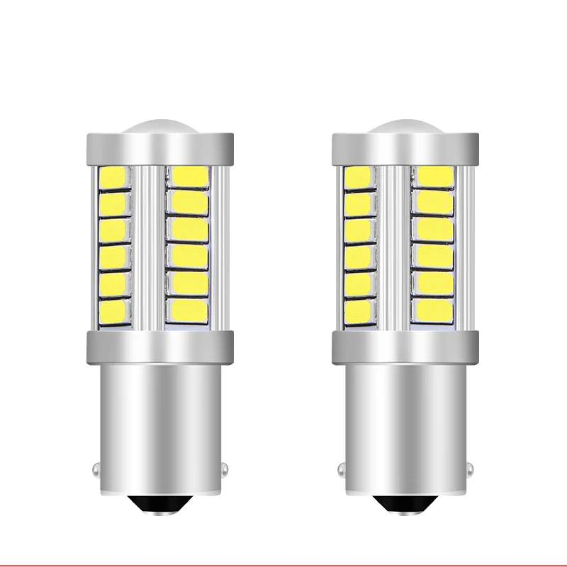 1 шт. 1156 5630 BA15S P21W светодиодный указатель поворота заднего хода 33 SMD Автомобильные стоп-сигналы задний резервный фонарь DRL белый красный желтый лед синий