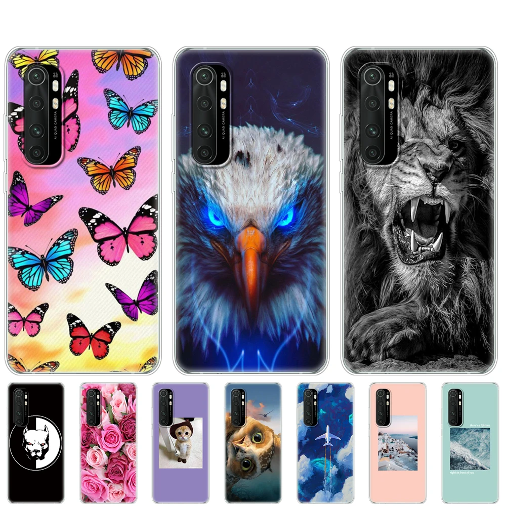Cases for Xiaomi Mi Note 10 Lite 6.47" Soft Silicon Tpu