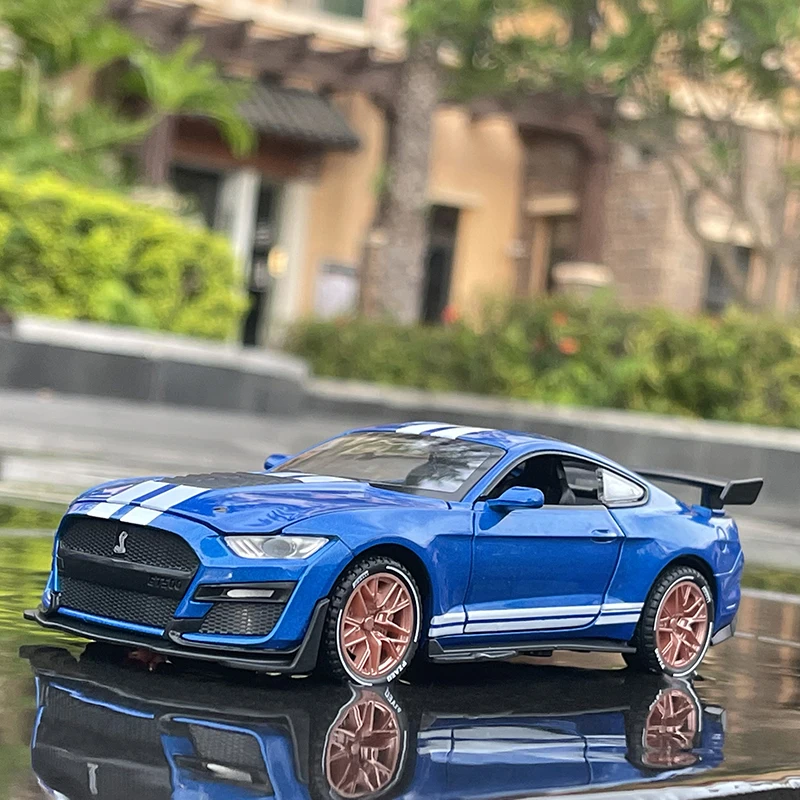 Новый 1:32 Высокая моделирования суперкар Ford Mustang Шелби GT500 модель автомобиля
