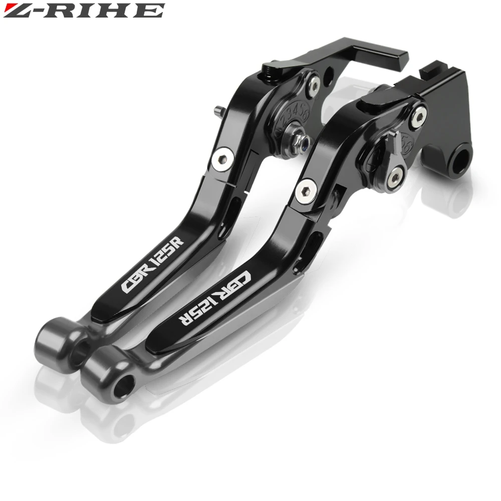Мотоцикл с ЧПУ Регулируемые сцепные рычаги Набор для Honda CBR125R 2004-2011 2010 2009 2008 2007 2006 CBR 125R CBR 125 CBR125 R - Цвет: H