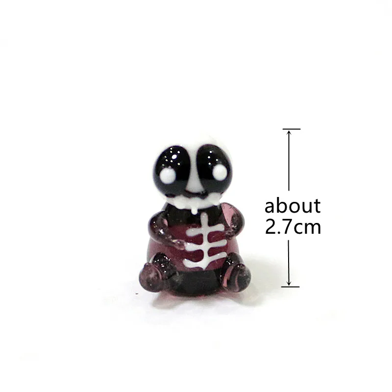 Charming Miniature Glass Animal Figurine Collection - Snail, Dolphin, Octopus, and More