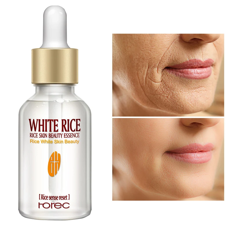 

Enzyme Face Serum 10ML White Rice Essence Hyaluronic Acid Solution Anti-Aging Firming Lifting Whitening Skin Care Products M