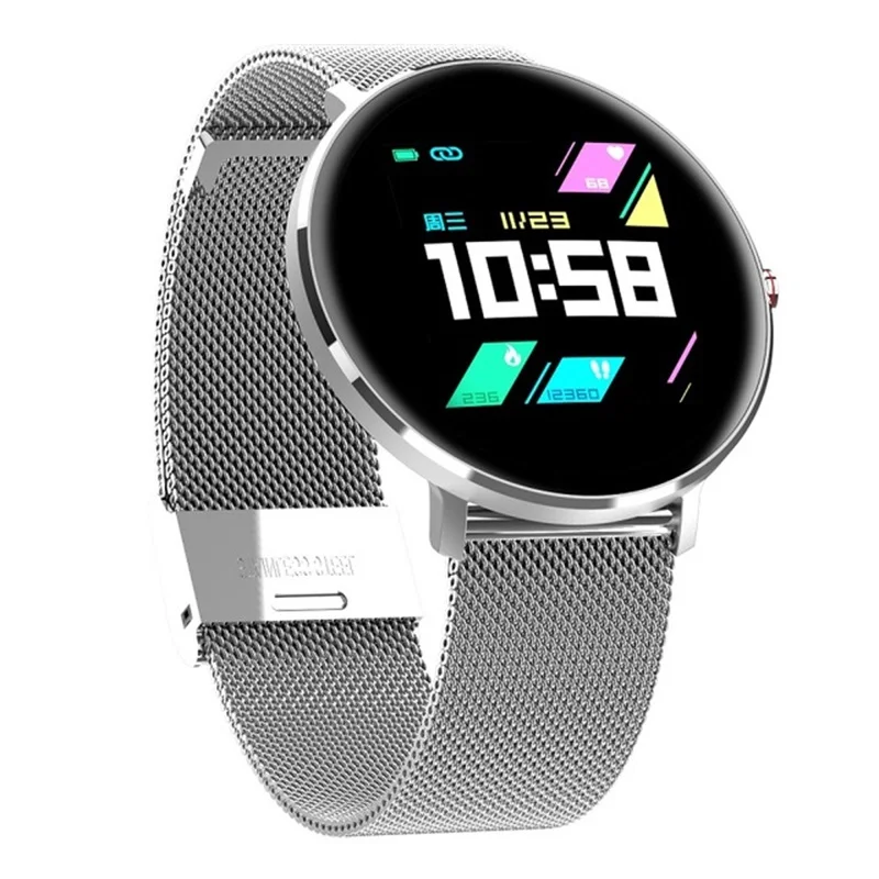 Silver Steel L10 Смарт-часы Bluetooth спортивные часы IP68 Водонепроницаемые ЭКГ монитор сердечного ритма и артериального давления для мужчин для телефона Xiomi Huwei - Цвет: Silver Steel